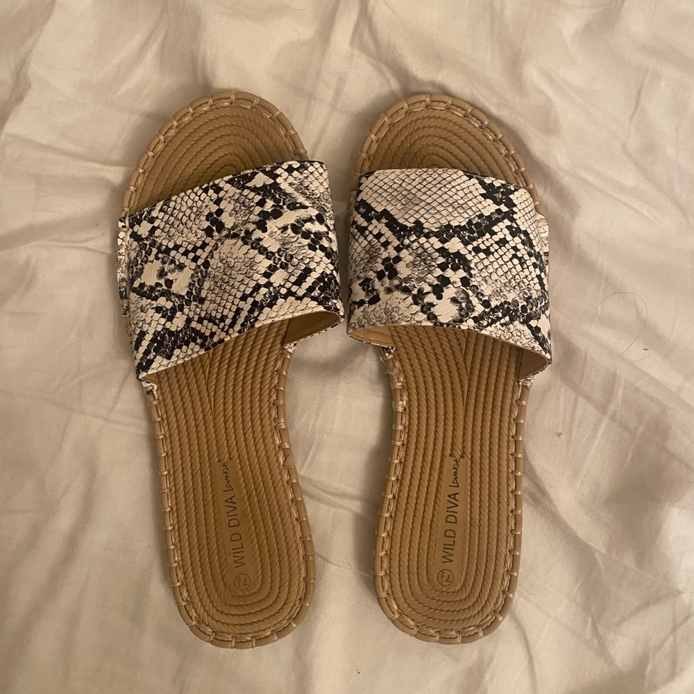 Snakeskin Sandals